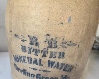 Late 19th century Stoneware jug