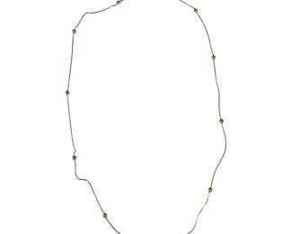 14kt Yellow Gold Bead Chain