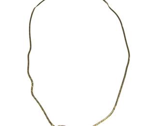 14kt Yellow Gold Herringbone Chain
