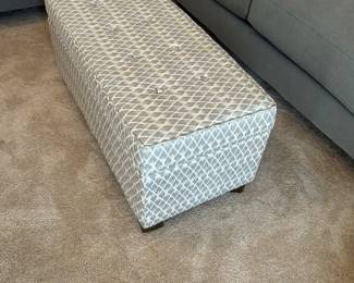 Can be purchased but Ottoman stays for photo shoot 