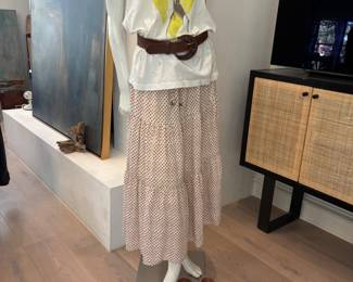 Queen tshirt, vintage skirt