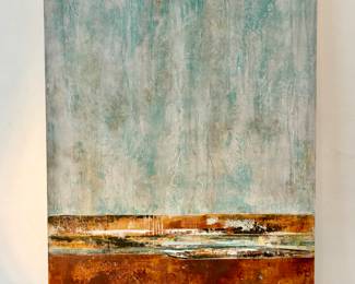 Abstract painting by Landscape artist Julie Fritz