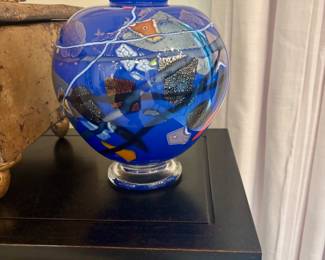Cobalt Blue A. Allison Glass Art