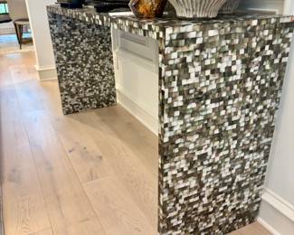Mother of Pearl console