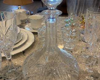 Crystal decanter 