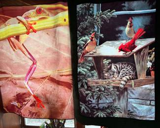 Banners instead of curtains!