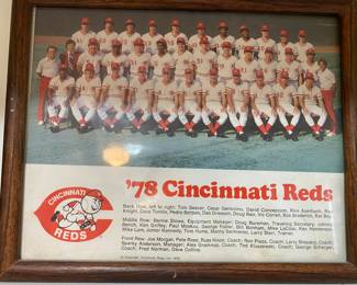 78 Cincinnati Reds Photo