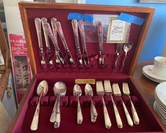 Silver Plate Flatware