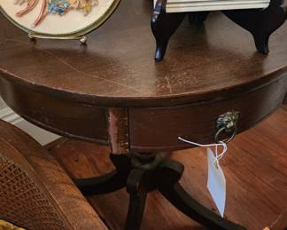 One of 3 drum tables