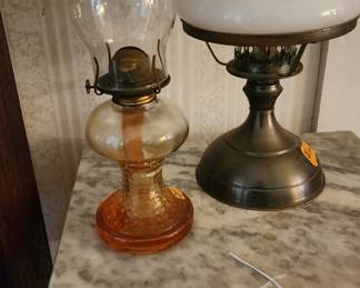 Coal oil lamps