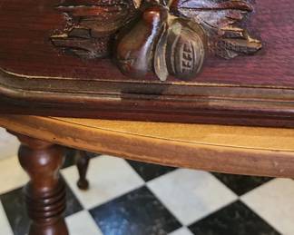 Close up of drawer pulls