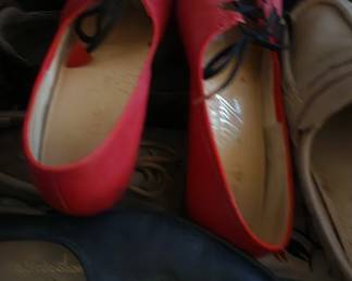 Lots of vintage shoes