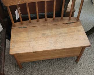 Toy box bench