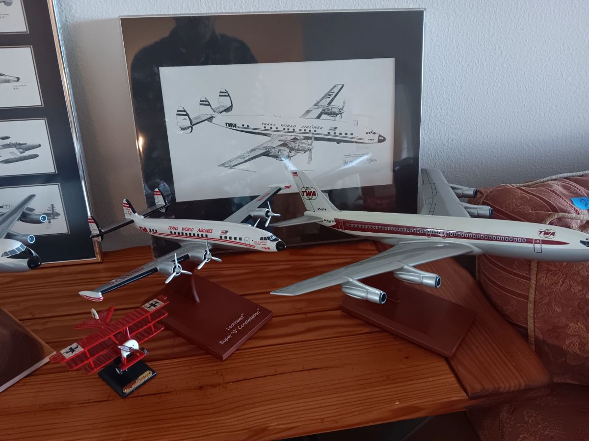 TWA Plane Models