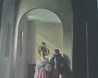Leonard Campbell Taylor (1874-1969) British. "The Corridor", print