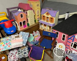 more kids stuff - dollhouses! Large custom dollhouse project with 1/12 miniatures! (more photos to come)