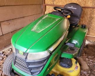 JOHN DEERE X350  42 in.     100 hours.  purchased 2017