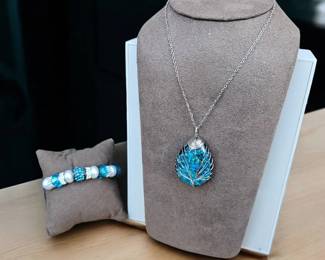 Tree Of Life Wire Wrapped Necklace Bracelet 