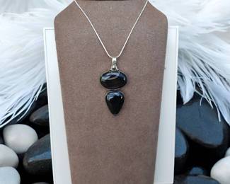 Banded Black Onyx Necklace Tested