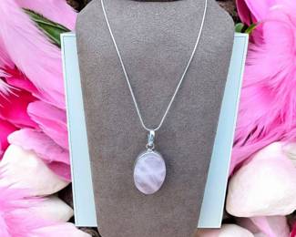 Pink Quartz Necklace Tested