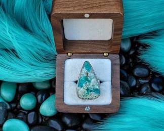 Lavish Chrysocolla Ring Tested