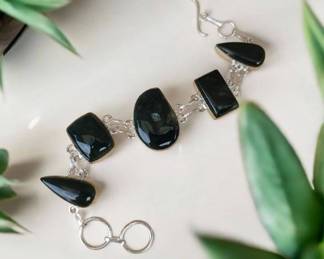 Moss Agate Toggle Bracelet Tested