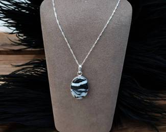 White Buffalo Turquoise Necklace Tested