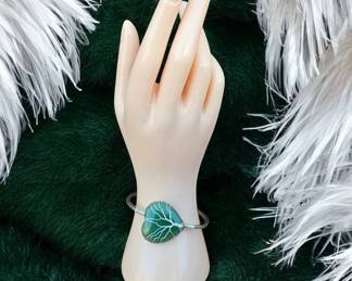 Gorgeous Adventurine Wire Wrapped Bracelet Tested