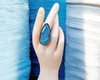 Mosaic Jasper Ring Tested 