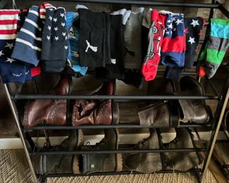 Ladies Shoes, Boots, Sox