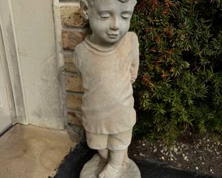 Little Boy Statue