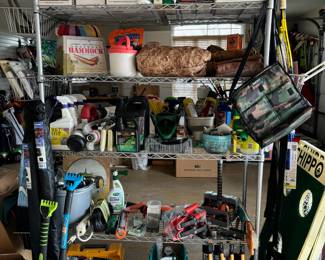 Large Metal Storage Rack