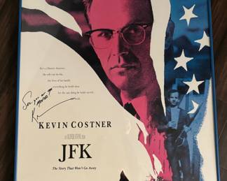 Signed Kevin Costner Poster