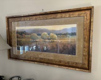 Framed Tuscan Countryside