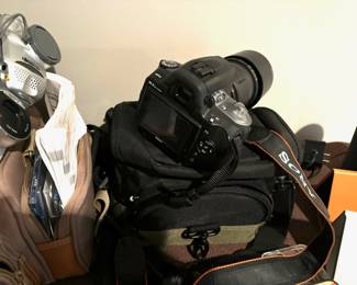 Sony 35mm, Bag, Accessories