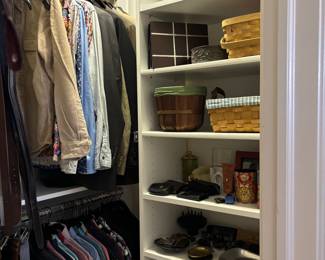 Men's Suits, Shirts, Toiletries