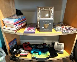 Electronic Games, Books, Comics