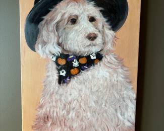 Halloween Dog Artwork