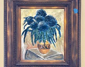 FRAMED HYDRANGEA PRINT