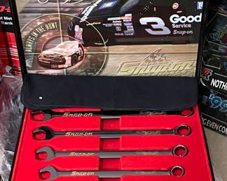 SNAP-ON TOOL LIMITED EDITION DALE EARNHARDT 5 PIECE WRENCH SET