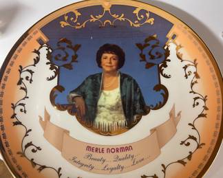 MERLE NORMAN COLLECTOR PLATE