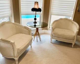 Curacole French Fauetiel Style chairs - pair