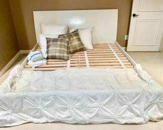 Crate & Barrel King Size Platform Bed