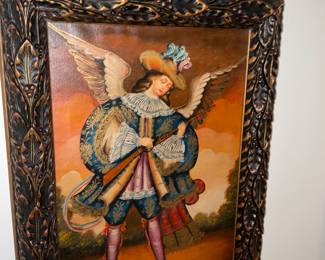 Cuzco School Angel Paintings