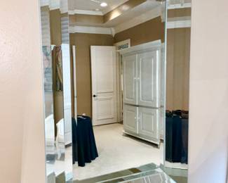 Global Views Triple Beveled Mirror