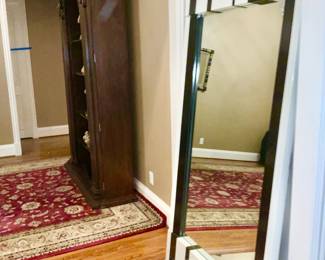 Large Metal Floor Mirror