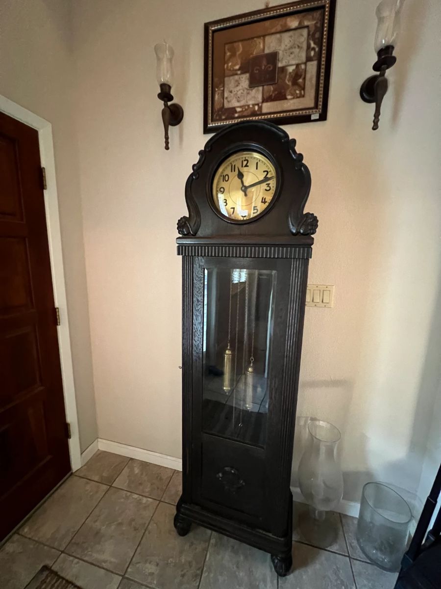 Antique German made Grandfather clock