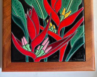 Moon Road Pottery tile Hilo, Hawaii