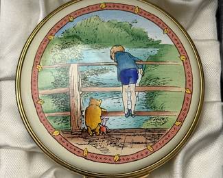Halcyon Days Bonbonnieres Enamel Poohsticks