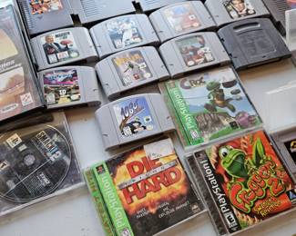 Vintage video games